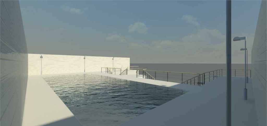 Diseño Terraza con&nbsp;Piscina