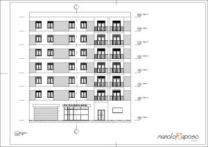 Proyecto1 - Plano - A102 - Alzado