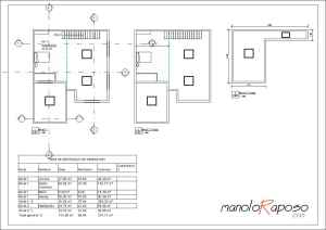 Proyecto1 - Plano - A102 - Planta Piso y Cubierta