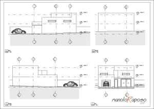 Proyecto1 - Plano - A103 - Alzados